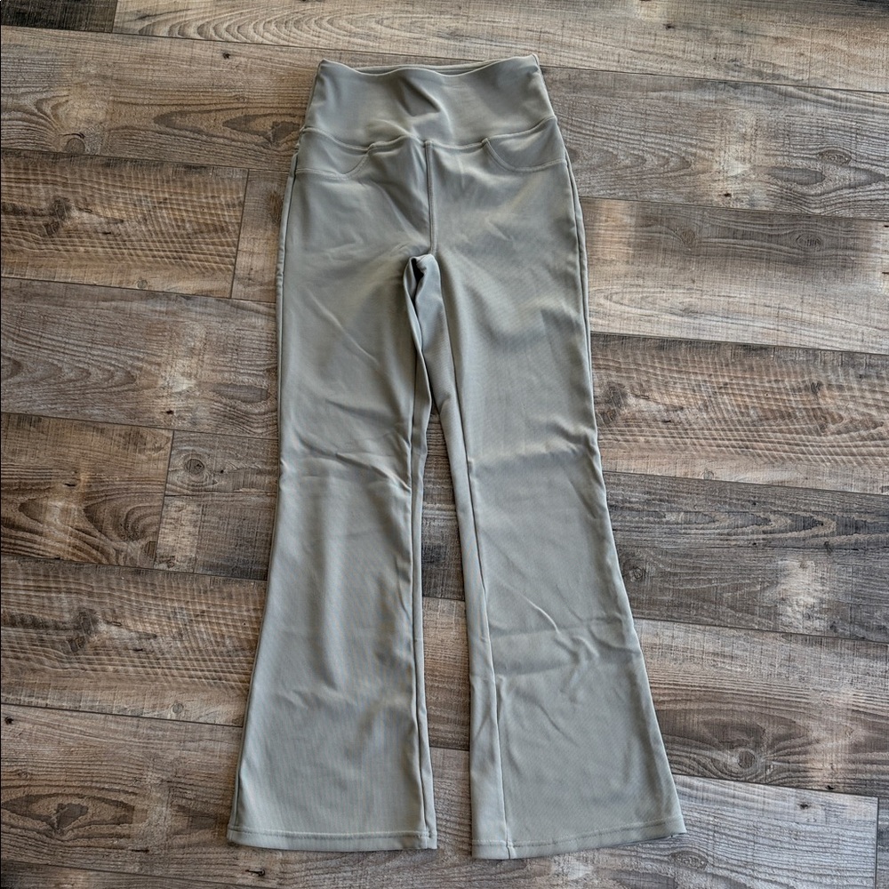 Zyia High-Waisted Flare Leggings